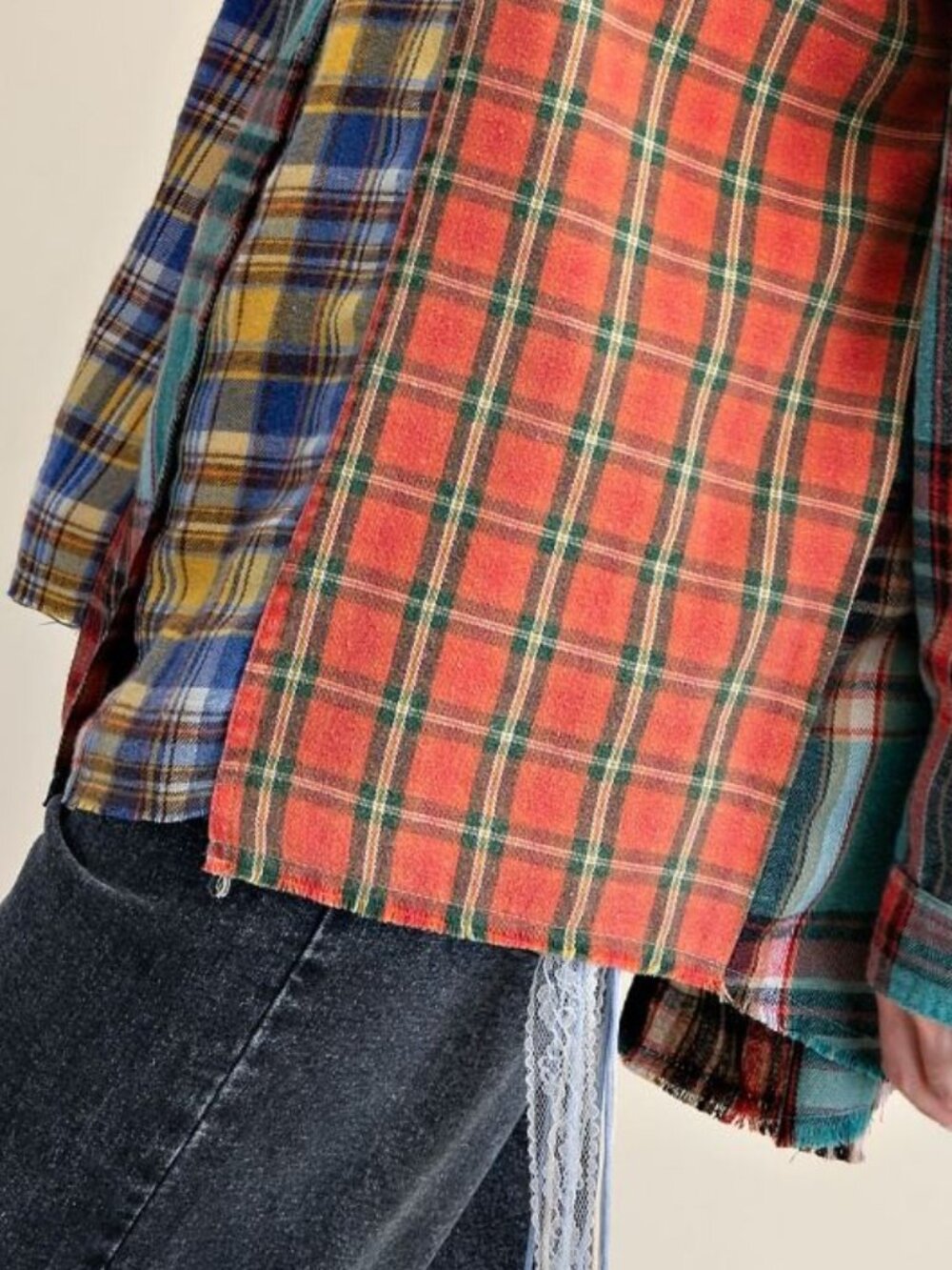 NWT Super Soft Easel Mixed Button Down Shirt - Picture 6 of 16